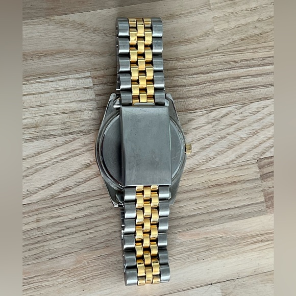 Al Chymia Circus Ringmasters Club Men’s Watch Vintage Two Tone Bracelet Date Wnd - Picture 9 of 11